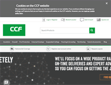 Tablet Screenshot of ccfltd.co.uk